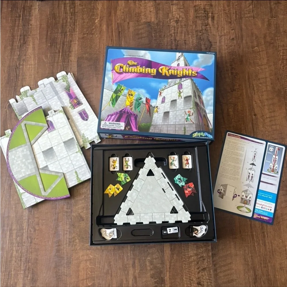 SimplyFun The Climbing Knights Educational Spatial Reasoning Strategy Castle